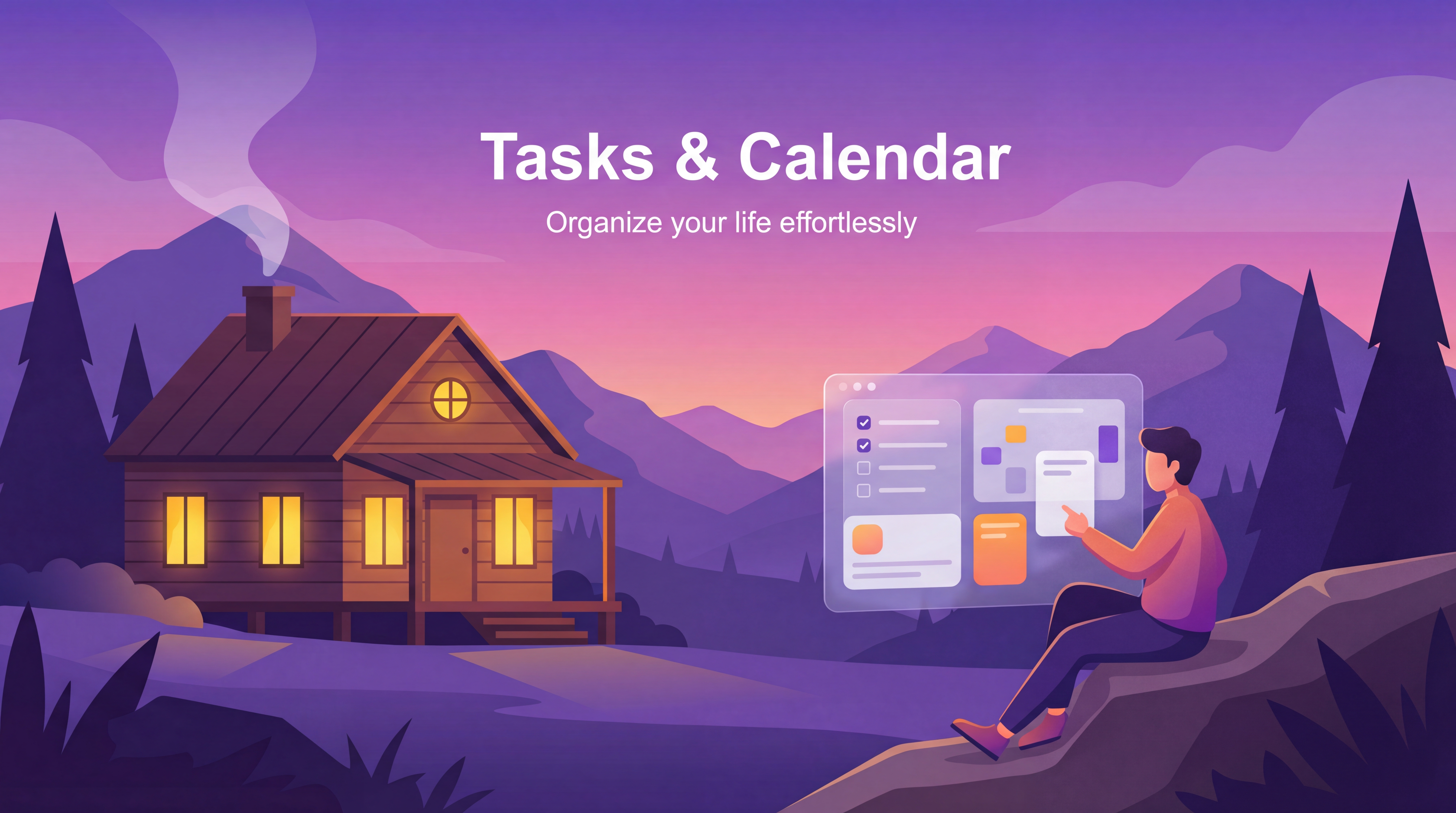 Tasks & Calendar - Organize your life effortlessly